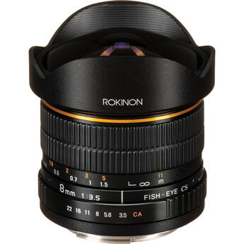 Rokinon 8mm f/3.5 Fisheye Lens for Canon EF