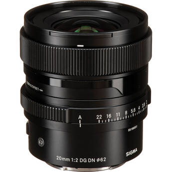 SIGMA 20mm F2 DG DN | Contemporary Prime Lens for Full Frame