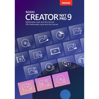 Roxio Creator NXT Pro 9 (Windows, DVD with Download Code)