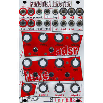 Cre8audio Function Junction ADSR, Function Generator, LFO, and Mixer Eurorack Module (16 HP)