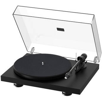 Pro-Ject Audio Systems Debut Carbon EVO Manual Three-Speed Turntable (Satin Black)
