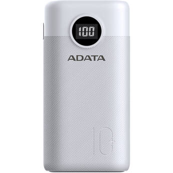 ADATA Technology P10000QCD Power Bank (10,000mAh, White)
