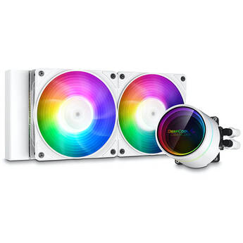 Deepcool CASTLE 240EX A-RGB WH All-in-One Liquid Cooler White