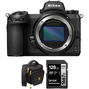Nikon Z6 II Mirrorless Camera with Shoulder Bag Kit