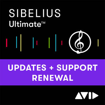 Sibelius Music Notation Software 8.5 (1-Year Update and Support Plan RENEWAL)