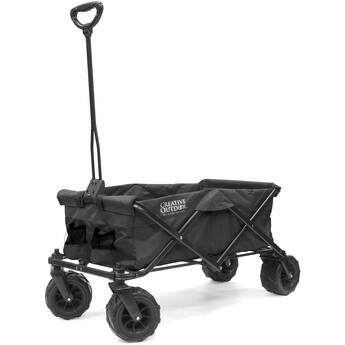 Creative Outdoor Distributor All-Terrain Folding Wagon (Black)
