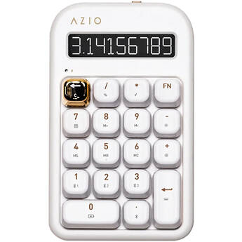AZIO IZO Number Pad and Calculator (White Blossom)