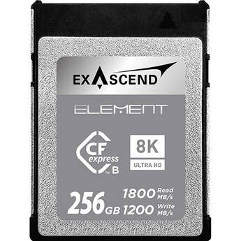 Exascend 256GB Element Series CFexpress Type B Memory Card