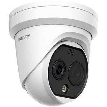 Hikvision DS-2TD1228T-2/QA Bi-Spectrum Thermography Turret Camera (2.1mm Lens)