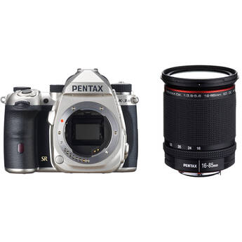 Pentax K-3 Mark III DSLR Camera with 16-85mm Lens Kit (Silver)