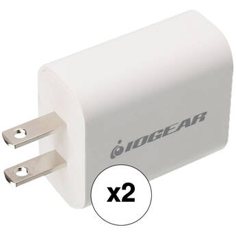 IOGEAR GearPower USB Type-C 20W Charger (2-Pack)
