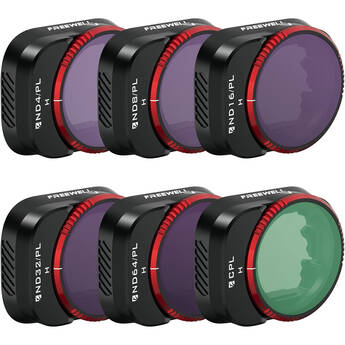 Freewell Bright Day Lens Filter Bundle for DJI Mini 3 Pro (6-Pack)
