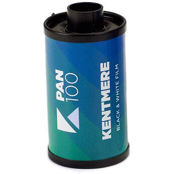 Kentmere Pan 100 Black and White Negative Film (35mm Roll Film, 36 Exposures)