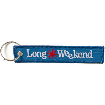 Long Weekend Jet Key Tag (Blue)