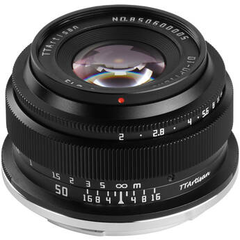 TTArtisan 50mm f/2 Lens for Sony E