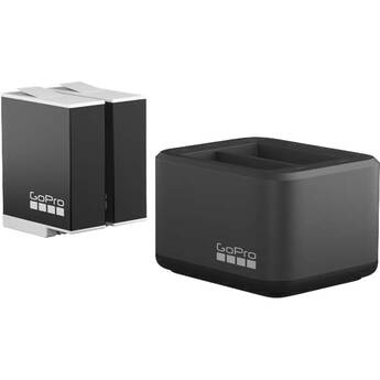 GoPro Dual-Battery Charger with Two Enduro Batteries for Select HERO Black Cameras