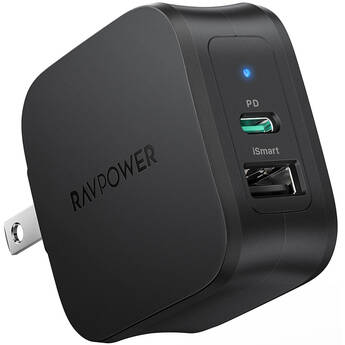 RAVPower PD Pioneer 30W 2-Port USB-C/USB-A Charger