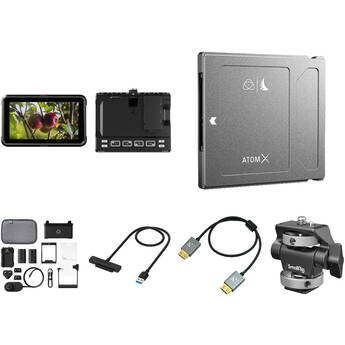 Atomos Ninja V 5" 4K Recording Monitor with 1TB AtomX SSDmini & Mounting Kit