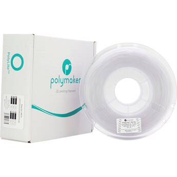 Polymaker PolyLite PETG 3D Printing Filament 2.2 lb (1.75mm Diameter, Transparent)