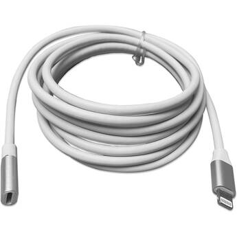MicW Lightning Extension Cable (6.6', White)