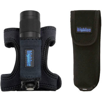 Bigblue AL450NMT-II Dive Light with Glove & Pouch (Black)