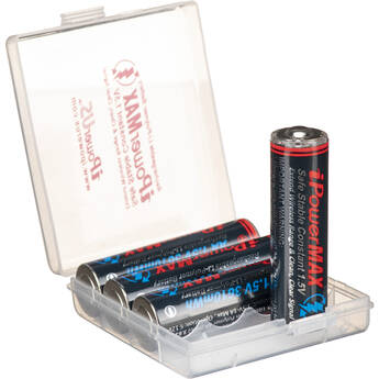 iPower iPowerMax AA3610 1.5V AA LiPo Rechargeable Batteries (3610mWh, 4-Pack)