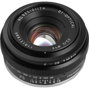 TTArtisan 25mm f/2 Lens for Micro Four Thirds