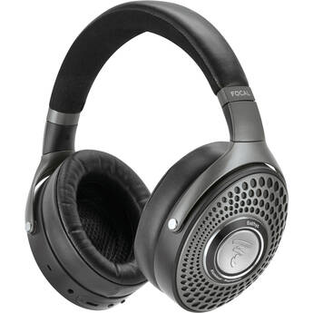 Focal Bathys Noise-Canceling Wireless Over-Ear Headphones (Black/Silver)