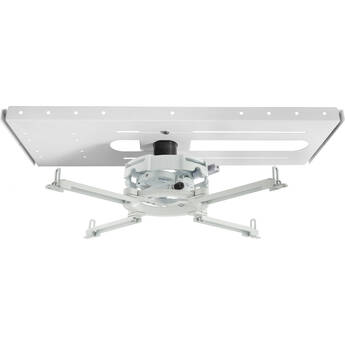 Gabor AccuGear Universal Projector Mount Kit with Suspended Ceiling Mounting Plate (White)