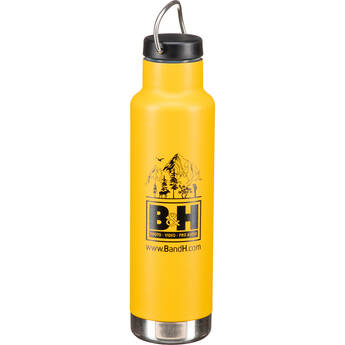 Klean Kanteen Insulated Classic Water Bottle with Loop Cap with Steel Bale (20 oz, Marigold)