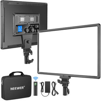 Neewer NL288A Bi-Color LED Video Light Panel with Remote Control