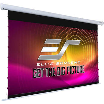 Elite Screens VMAX 3 120" 16:9 Tab-Tensioned Electric Drop-Down Projector Screen