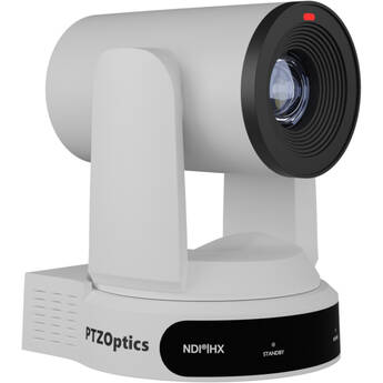 PTZOptics Move 4K SDI/HDMI/USB/IP PTZ Camera with 30x Optical Zoom (White)