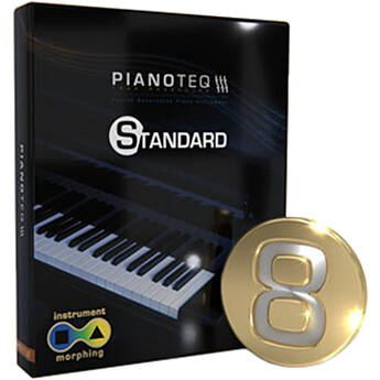 Pianoteq 8 Standard Edition Virtual Piano Instrument (Download)