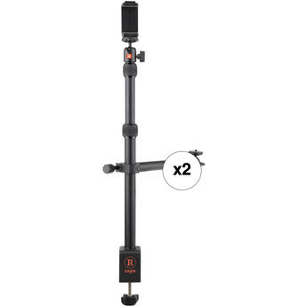 Raya Tabletop Light Stand with Side Arm Kit (Set of 2)