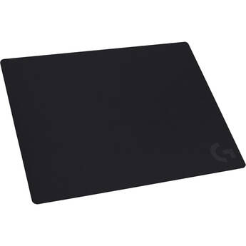 Logisys G640 Cloth Gaming Mouse Pad with Rubber Base (Large, Black)