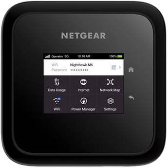 Netgear Nighthawk M6 5G Mobile Hotspot & AX3600 Dual-Band Wi-Fi Router (Unlocked)
