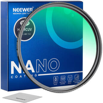 Neewer MRC HD Shockproof Tempered UV Filter (58mm)