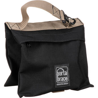 PortaBrace Heavy-Duty Sandbag (15 lb, Black, Empty)