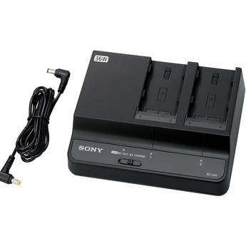 Sony Dual-Bay Battery Charger/AC Adapter for BP-U Batteries