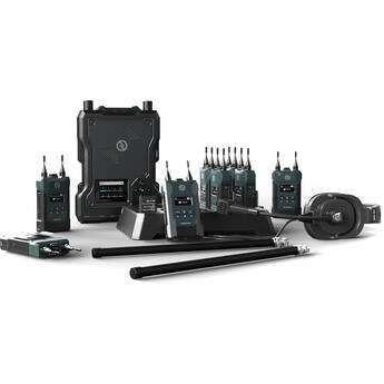 Solidcom M1 Full-Duplex Wireless Intercom Solution (8 Beltpacks)