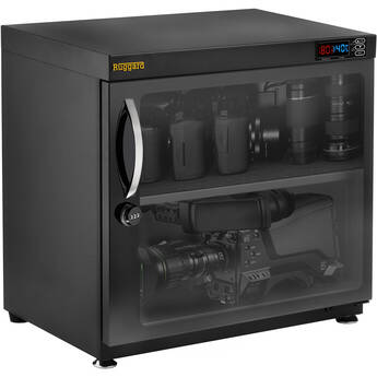 Ruggard EDC-80LC Electronic Dry Cabinet (Black, 80L)