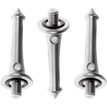 Really Right Stuff TA-3-FS Stainless Steel Pod Foot Spikes (3-Pack)