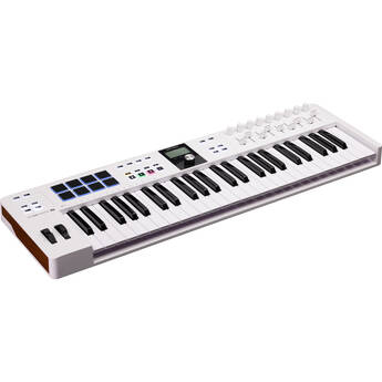 Arturia KeyLab Essential mk3 49-Key Universal MIDI Controller and Software (White)