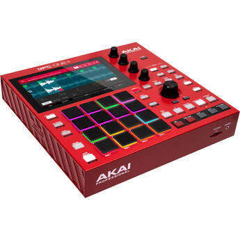 Akai Professional MPC One+ Standalone Music Production Center with Sampler and Sequencer (Red)