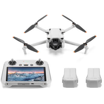 DJI Mini 3 Drone with DJI RC Remote (Fly More Combo)