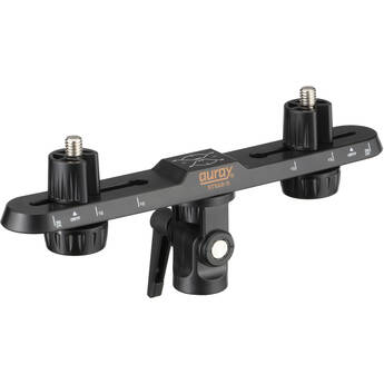 Auray STBAR-9 Microphone Stereo Bar with Angle Adjustment