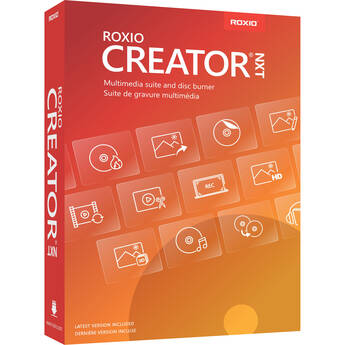 Roxio Creator NXT 9 (Windows, Includes Download Code)