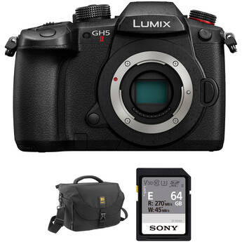 Panasonic Lumix GH5 II Mirrorless Camera and Accessories Kit