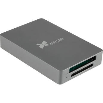 Xcellon CFexpress Type B and UHS-II SD Card Reader
